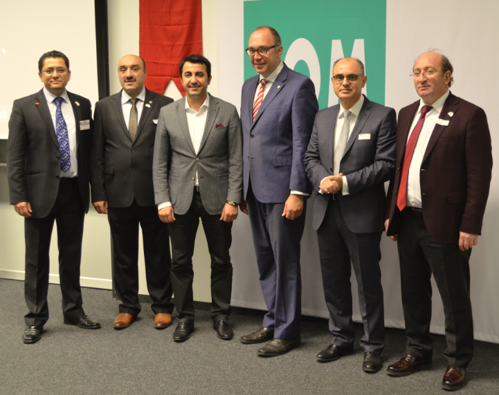 Prof. Dr. Kocagöz,Prof. Dr. Bakirci, Arif Tasdelen (MdL), Prof. Dr. Heupel, Prof. Dr. Orak & Prof. Dr. Özen